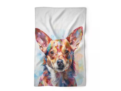 Detská deka wellsoft fleece, čivava