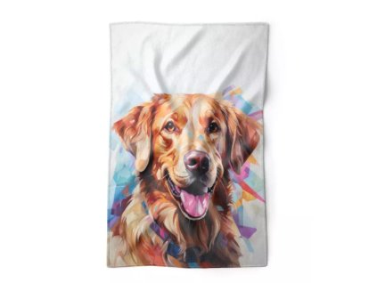 Detská deka wellsoft fleece, retriever