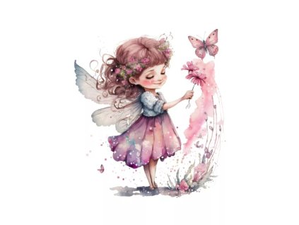 Detská deka wellsoft fleece, lesná víla