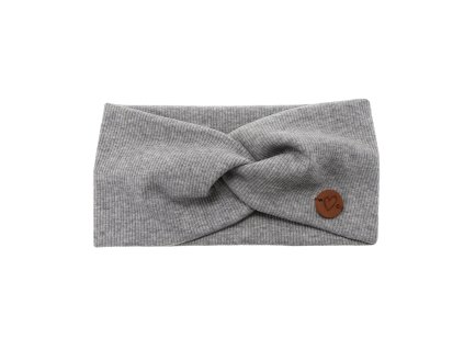 Čelenka bavlna šedá Kasjana