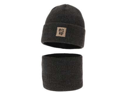 Čiapka a tunel sivý Joseph