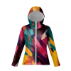 Dámska softshell bunda SPORT abstrakt