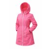 Dámska softshellová bunda s fleecom, neon ružová