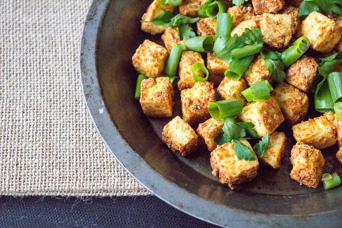 Air-Fryer-Tofu-with-Smoked-Paprika-@Vegetarianmamma.com-2