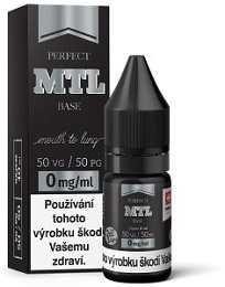 JustVape MTL beznikotinová báze 50VG/50PG 10ml