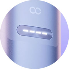 LED indikace stavu baterie VooPoo Argus G4 Mini Pod Kit