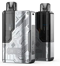 Parametry a specifikace Aspire Gotek Pro 2