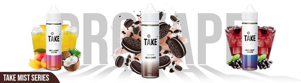 Kolekce S&V příchutí Take Mist od ProVape.