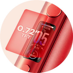 TFT HD displej 0,72 palce VooPoo Drag H40 Pro Pod Kit