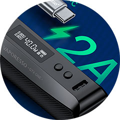 Vaporesso GTX ONE Mod, USB-C nabíjení a kapacita baterie.