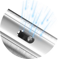 Manuální regulace airflow u elektronické cigarety Vaporesso XROS 5