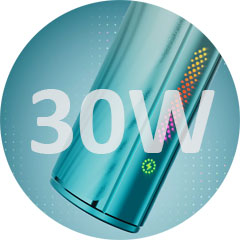 Výkon VooPoo Vmate i3 až 30 W – automatická regulace pro MTL vaping