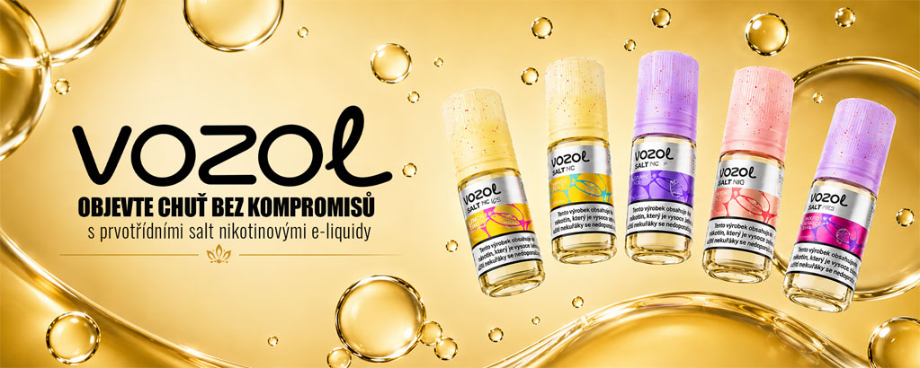 Sortiment příchutí VOZOL Salt Prime banner