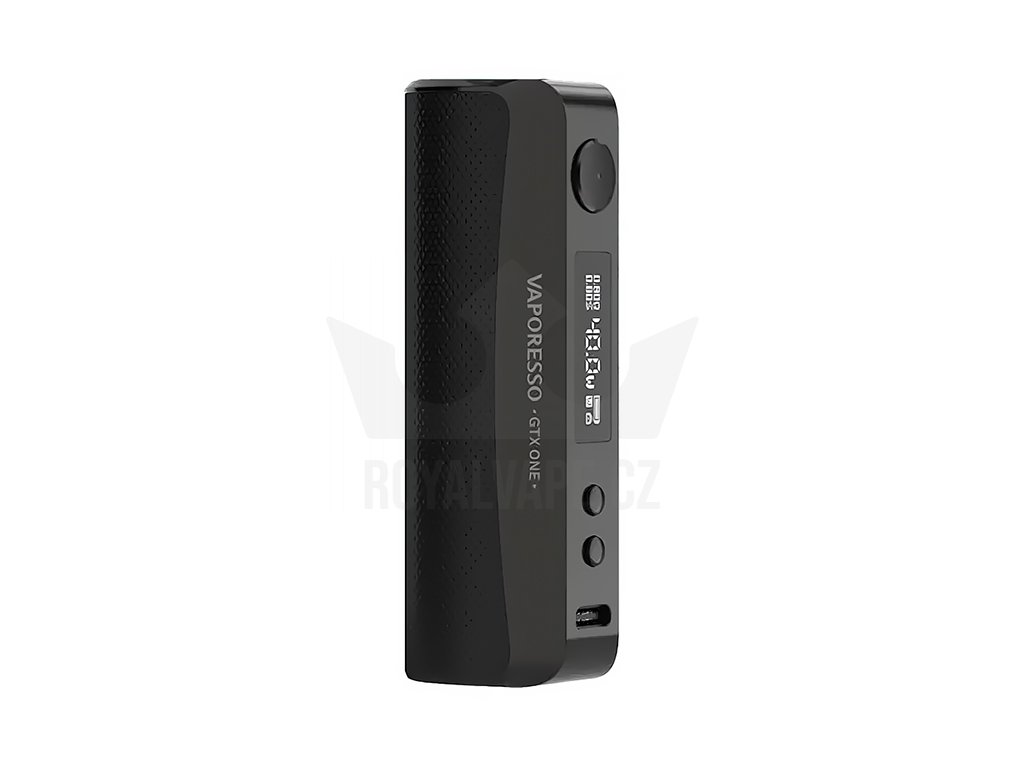 Vaporesso GTX One Mod - Easy Grip - 2000mAh - Černá, produktový obrázek.