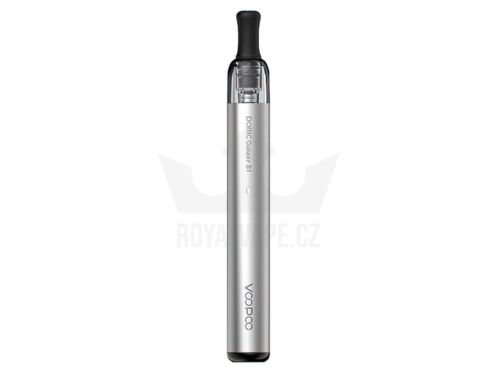 VooPoo Doric Galaxy S1 - Pod Kit - 800 mAh - Silver, produktový obrázek.