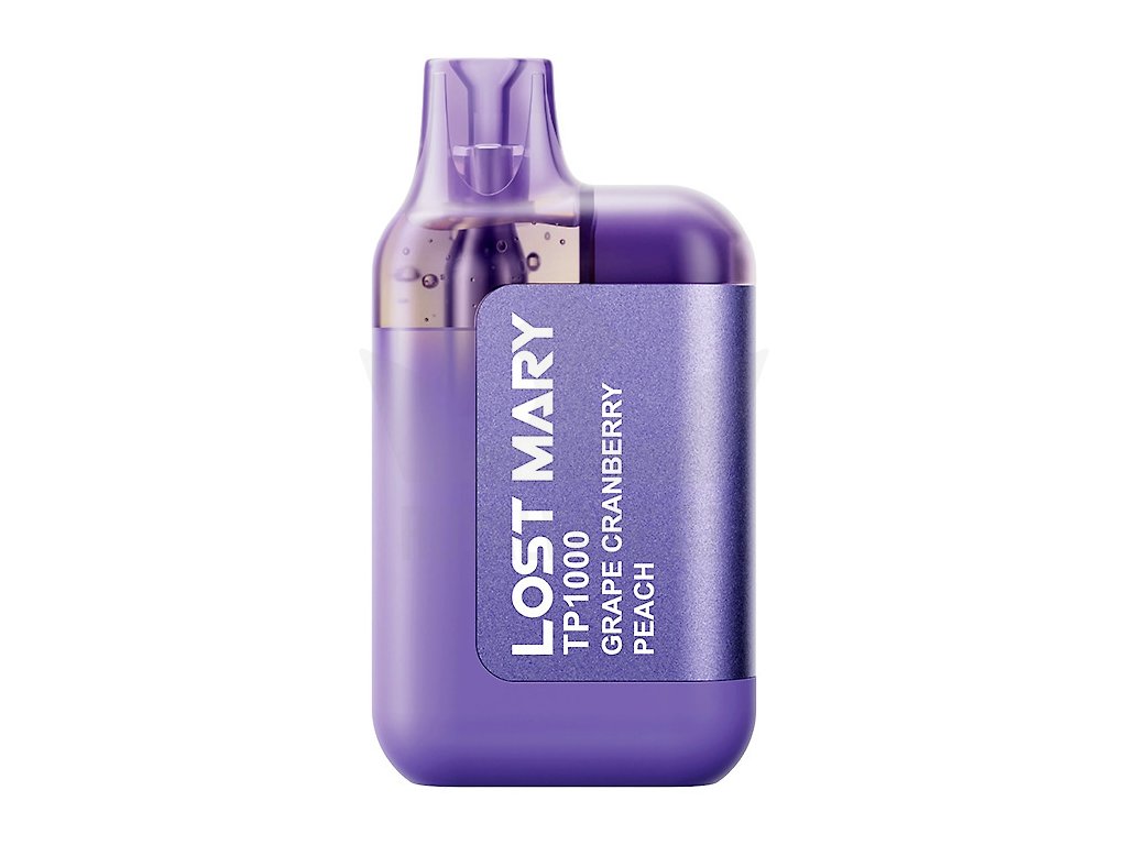 Lost Mary TP1000 - Grape Cranberry Peach - 20mg, produktový obrázek.