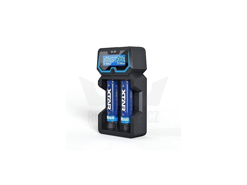 XTAR X2 - inteligentní univerzální rychlonabíječka s Micro USB vstupem, produktový obrázek.