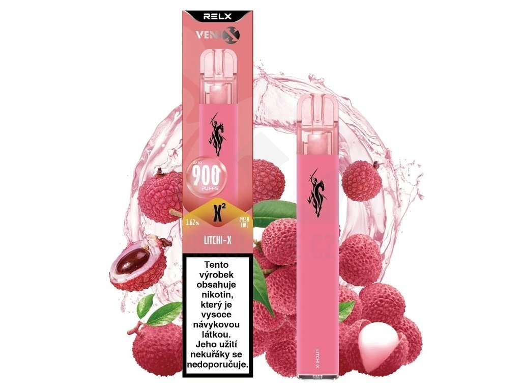 Venix X2 - Litchi-X - 16mg, produktový obrázek.