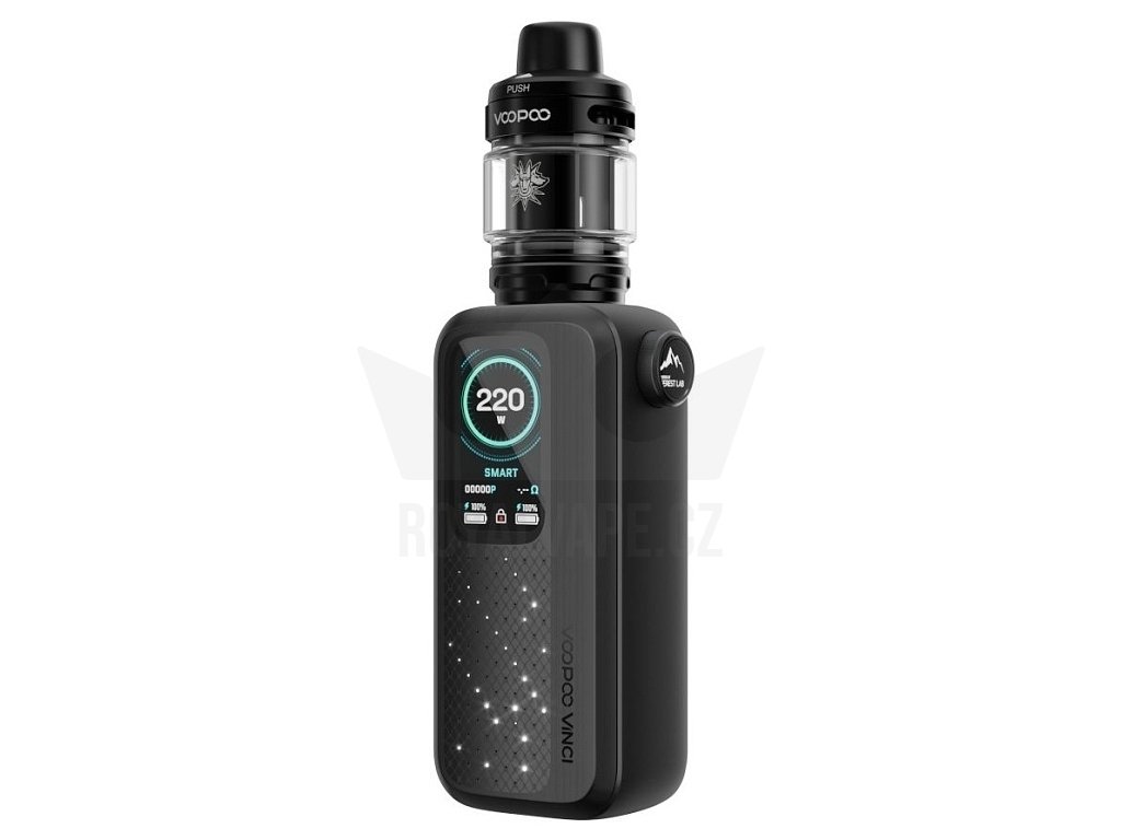 Voopoo Vinci Spark 220 - Full Kit - Midnight Black, produktový obrázek.