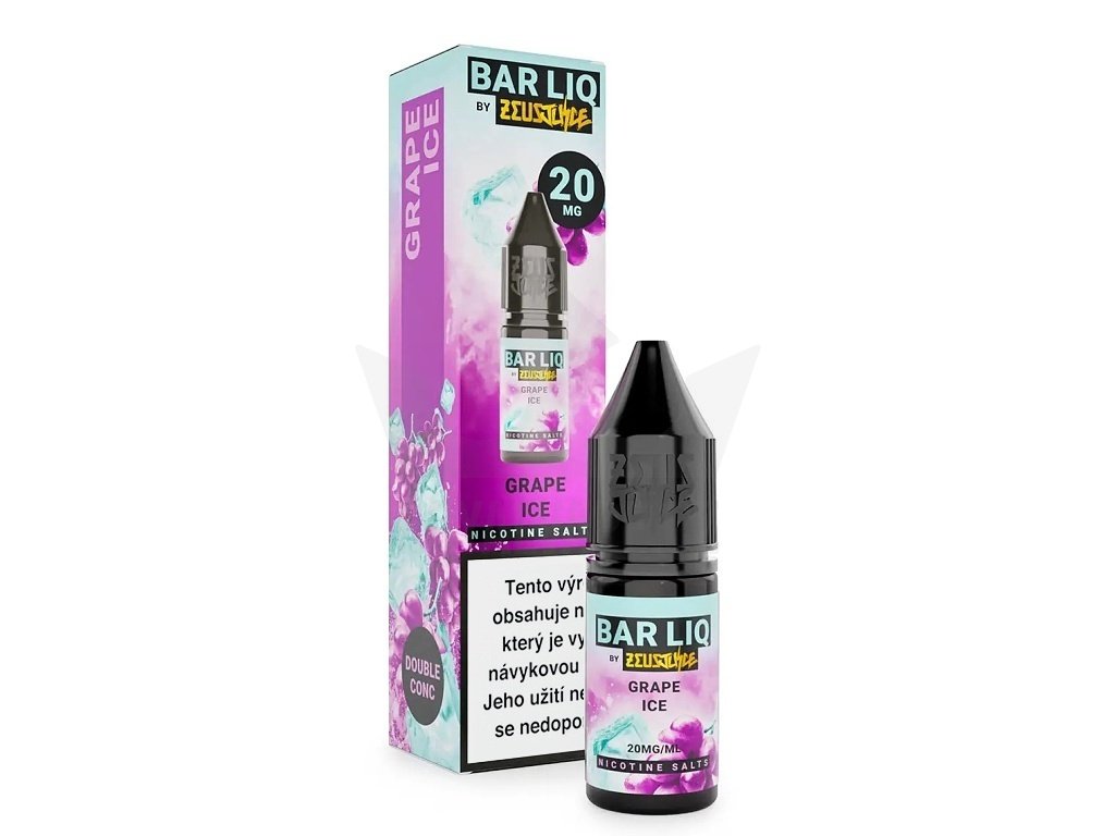 Zeus Juice BAR LIQ - Grape ICE - 20mg, produktový obrázek.