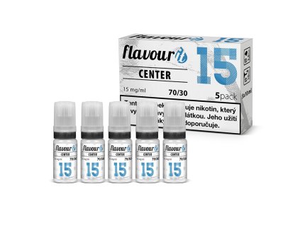 flavourit center 70 30 dripper 15mg 5x10ml