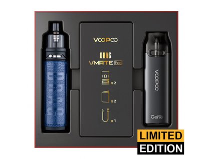 VOOPOO Drag S + VMATE Pod - Limitovaná edice (Galaxy Blue & Space Gray)