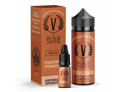 V by Black Note - Příchuť - Virginia Tobacco (Virginský tabák) - 10ml