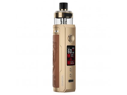 VOOPOO Drag X PnP-X Pod Kit - 18650 - 80W (Shield Gold), produktová fotografie.