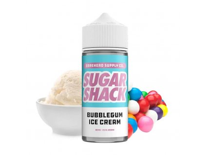 Barehead - Sugar Shack - Shake & Vape - Bubblegum Ice Crem - 20ml, produktový obrázek.
