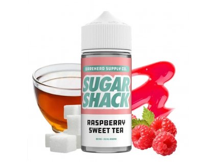 Barehead - Sugar Shack - Shake & Vape - Raspberry Sweet Tea - 20ml, produktový obrázek.