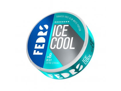 FEDRS - nikotinové sáčky - ICE Cool Mint - Extra Strong - 55mg/g, produktový obrázek.