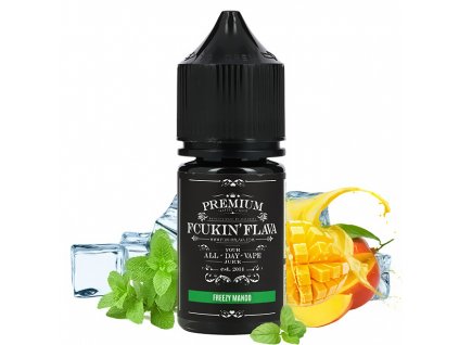 Fcukin Flava - Příchuť - Freezy Mango - 30ml, produktový obrázek.