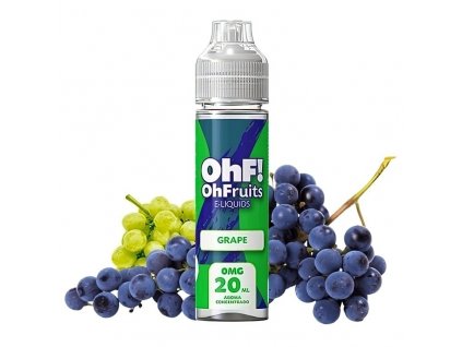 Ohf! - S&V - OhFruits - Grape - 20ml, produktový obrázek.