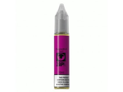 ZAP! Juice Salt - Passionfruit Zest - 10ml - 20mg, produktový obrázek.