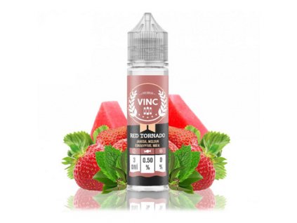 Příchuť VINC S&V: Red Tornado (Meloun a jahoda s mátou) 12ml