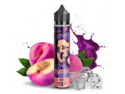 Revoltage - S&V - Purple Peach (Chladivá broskev) - 15ml, produktový obrázek.