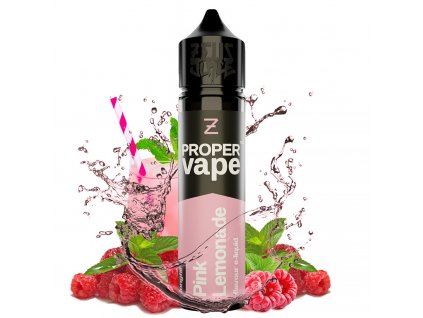 Zeus Juice - Proper Vape - S&V - Pink Lemonade - 20ml, produktový obrázek.