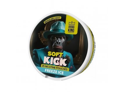 Aroma King Soft Kick - nikotinové sáčky - Freeze ICE - 10mg /g, produktový obrázek.
