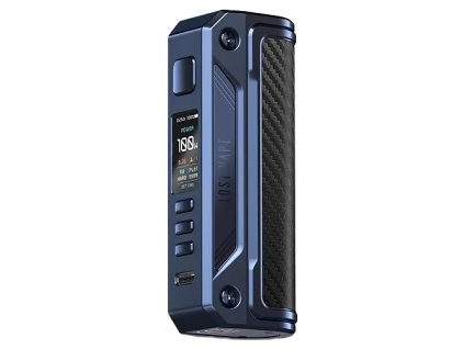 Lost Vape Thelema Solo - Elektronický Grip - 100W - Sierra Blue Carbon Fiber, produktový obrázek.