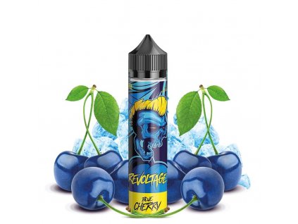 Revoltage - S&V - Blue Cherry (Chladivá třešeň) - 10ml, produktový obrázek.