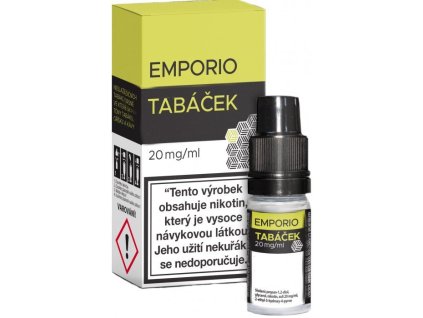 liquid emporio salt tobacco tabacek 10ml 20mg