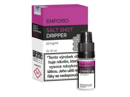 emporio booster salt shot dripper 5x10ml 20mg