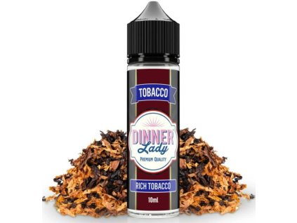 Příchuť Dinner Lady S&V Tobacco 10ml Rich Tobacco