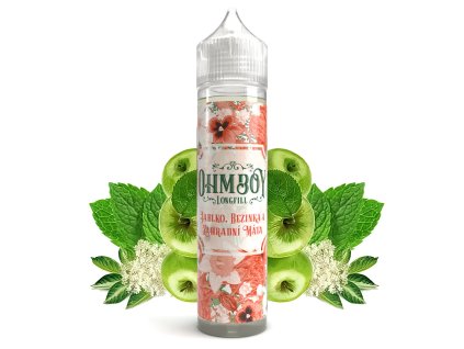 Ohmboy Volume ll - S&V - Apple Elderflower & Garden Mint - 10ml, produktový obrázek.