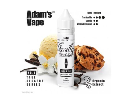 Příchuť True Dessert Series S&V: Vanilla Milkshake (Vanilkový milkshake) objem 10ml tabáková nálepka Kolek R