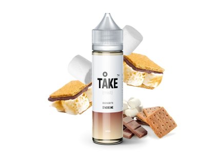 Příchuť ProVape Take Mist S&V: S'More Me (Grahamové sušenky s marshmallow a čokoládou) objem 10ml