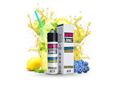 Infamous LongZ - S&V - Blueberry Lemonade - 10ml, produktový obrázek.