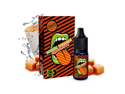248501 prichut big mouth double caramel machiatto karamelove machiatto objem 10ml kolek r