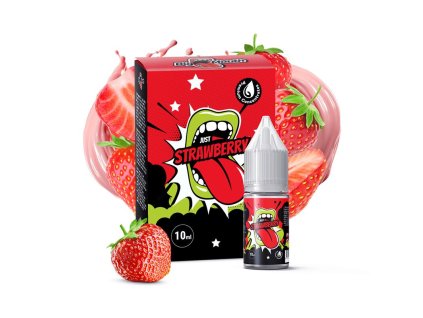 248507 prichut big mouth just strawberry jahoda objem 10ml kolek r