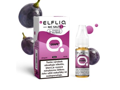 Elfliq Salt Grape (Hroznové víno) 10ml 20mg